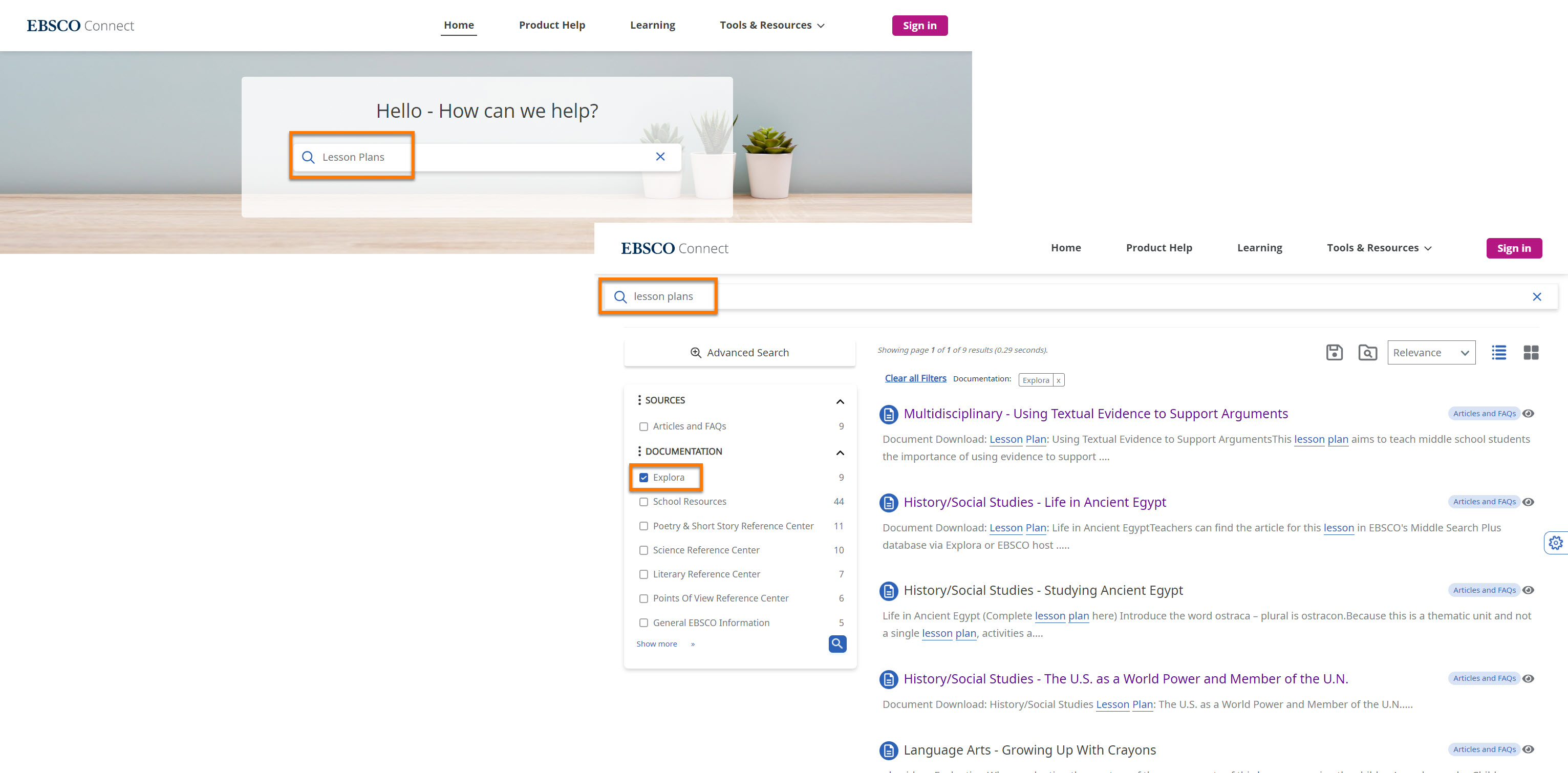 Updated9 12EBSCOConnectLessonPlanSearch2