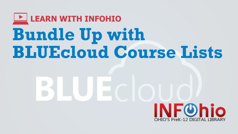 Bundle Up with BLUEcloud Course Lists