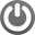 Power Button B&W - Icon